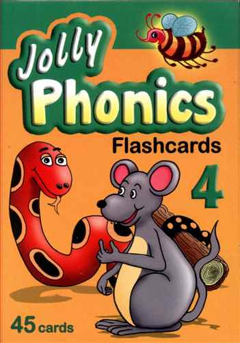 (4) FlashCards Jolly Phonics 
