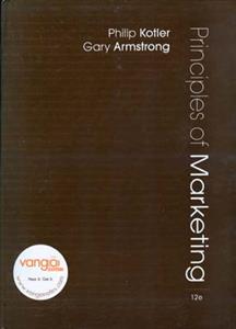 Principles Of Marketing (kotler) edition 12(صفار) افست